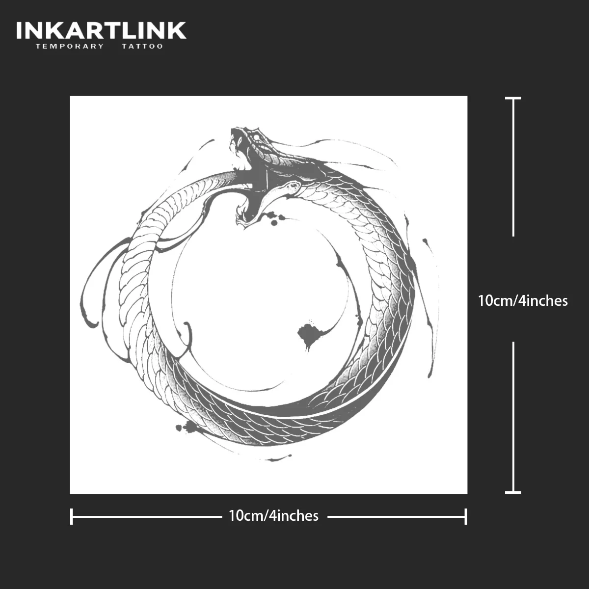 Adesivo tatuaggio temporaneo serpente, tatuaggio magico impermeabile, dura fino a 15 giorni tatuaggio finto, tatuaggio semipermanente