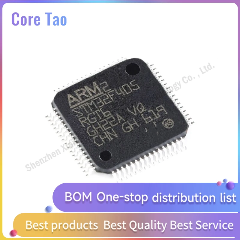 1PCS/LOT  STM32F405RGT6 STM32F405 405RGT6 LQFP-64  32-bit microcontroller MCU