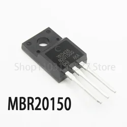 1piece MBRF20150CT MBR20150 Inline TO-220 Plastic Schottky Diode