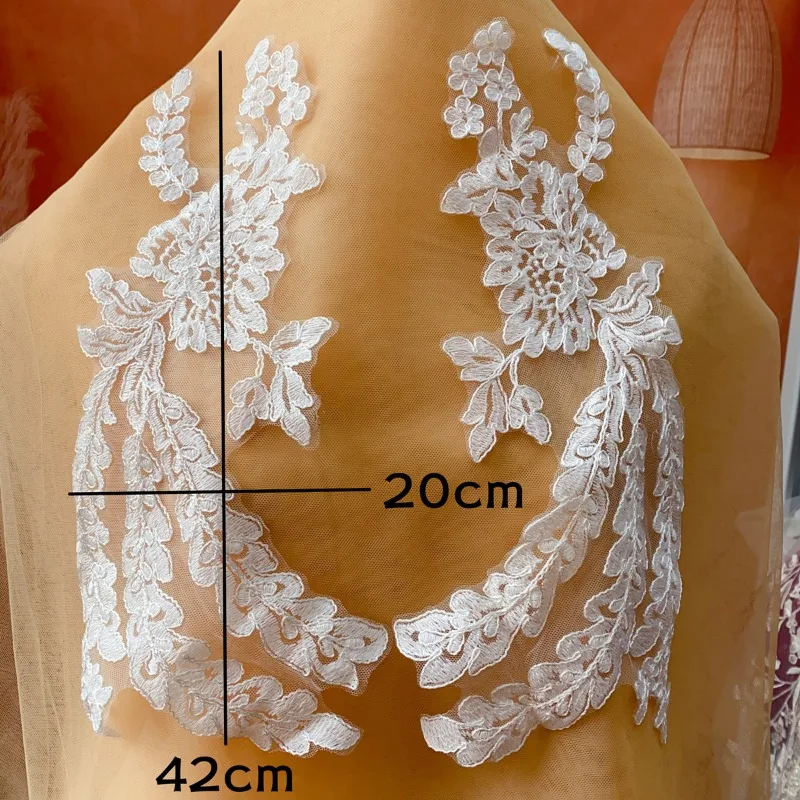 Gold Lace Trim for Wedding DIY Crafts Embellishment Sewing Accessories