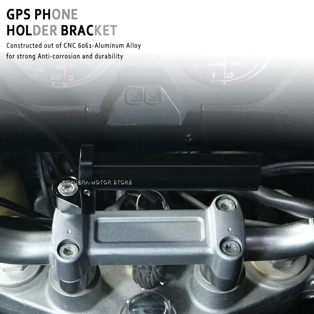 For Kawasaki KLR650 KLR 650 2022- Motorcycle Accessories Bracket Installation Mobile GPS Navigation Bracket