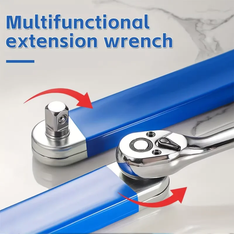 Professional Zero Offset Extension Wrench Motorcycle Repair Tool Tight Space Extension Tool 1/2 in. 1/4 in. 3/8 in.Home Tool Set