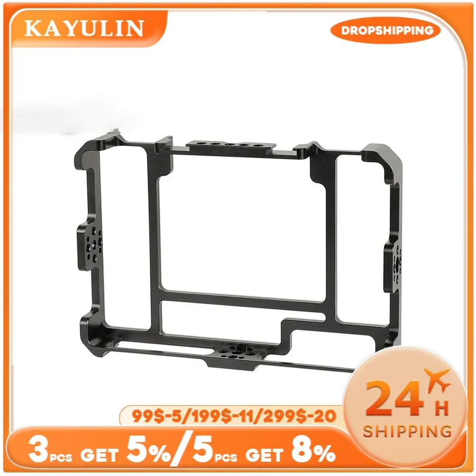 Kayulin Form-Fitting LUT7 & LUT7S Cage Armor Bracket For FeelWorld LUT7 & LUT7S 7