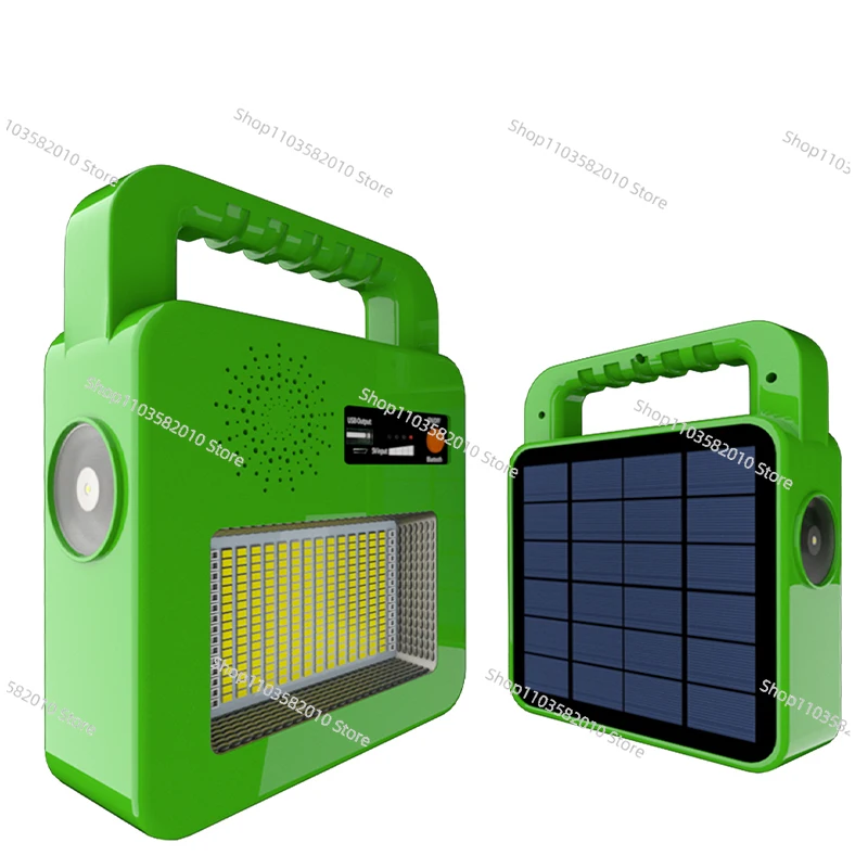 Outdoor LED Camping Light Solar Tent Light Rechargeable Solar Hand Light