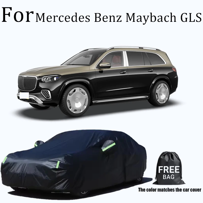 

For Mercedes Benz Maybach GLS Car Covers Outdoor Waterproof Dustproof Sun Rain Snow Protection Thick Oxford Cloth Full
