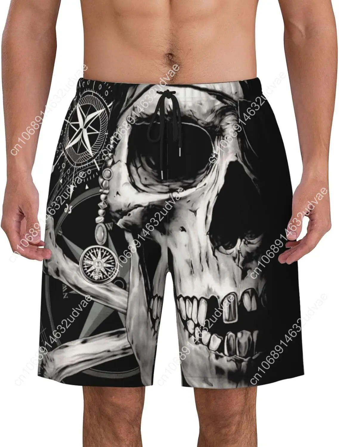 Mens Swim Trunks with Mesh Lining,Quick Dry Swimsuit Board Shorts Beach Pants Swimwear Bathing Suits