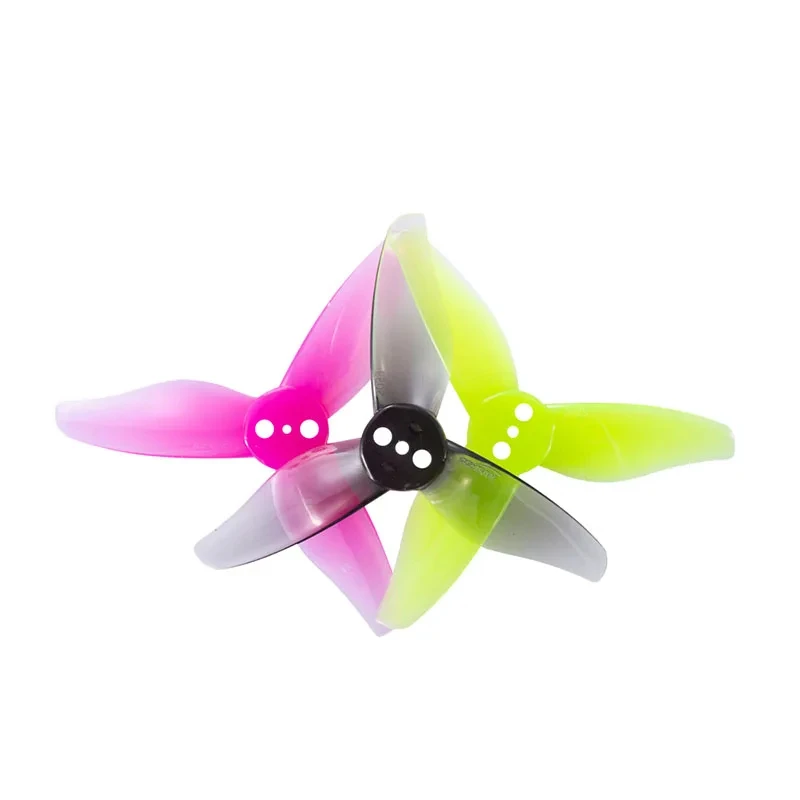 Gemfan 2023 2x2.3x3 2 Inch 3-blade Cw Ccw Propeller 3 Holes 1.5mm Center Hole Diameter For Rc Fpv Racing Freestyle Drones Diy
