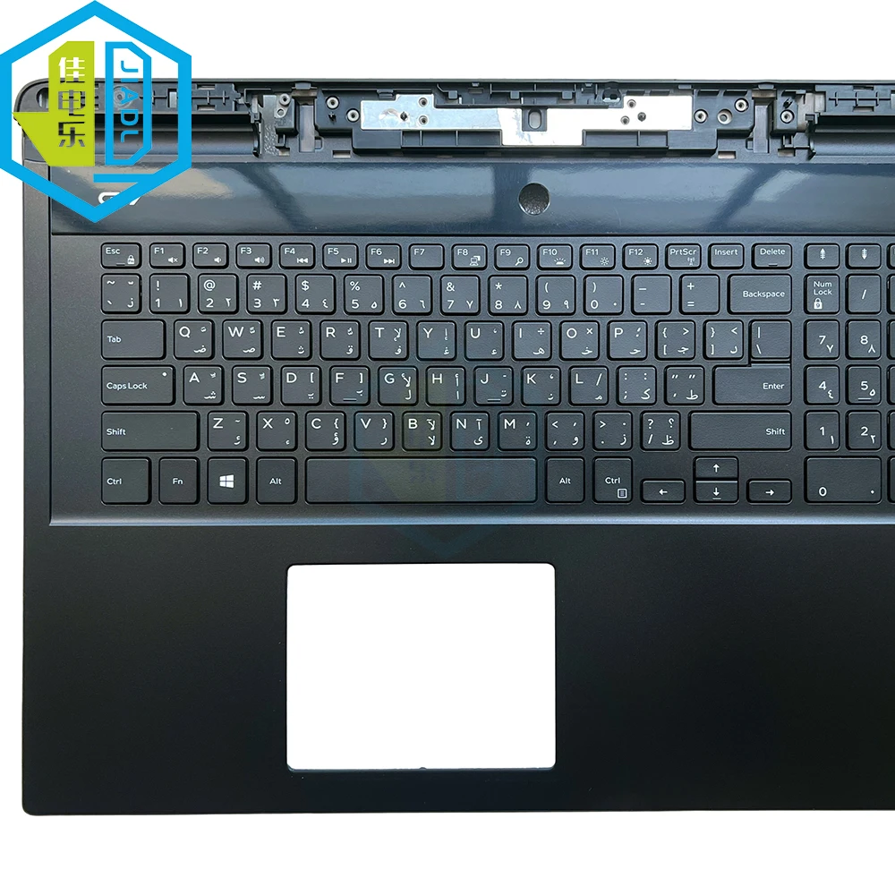 ORG US English AR RU Backlight Laptop Keyboard for Dell G7 7790 Keyboard Black Palmrest Cover New