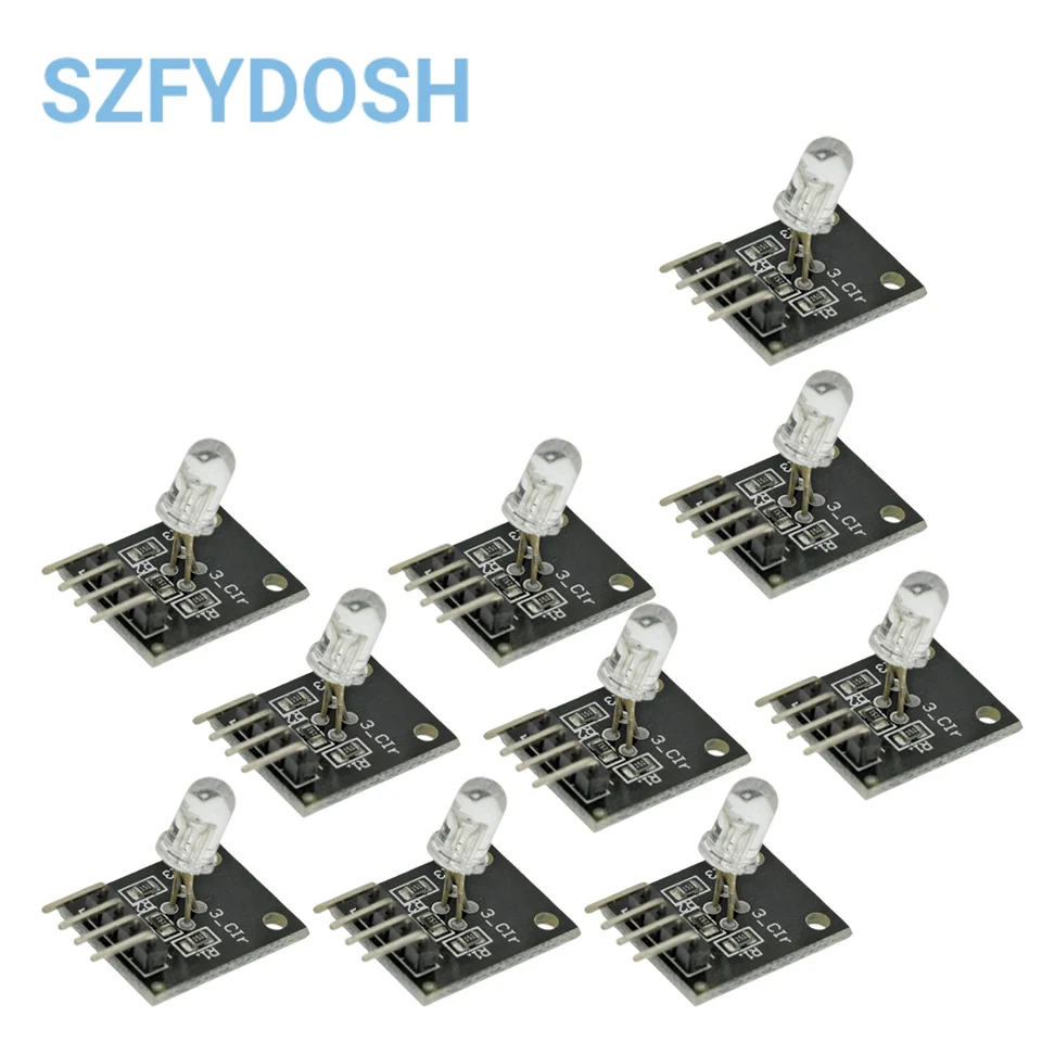 Smart Electronics 4Pin RGB Module KY-016 Three Colors 3 Color RGB LED Sensor Module For Arduino DIY Starter Kit KY016