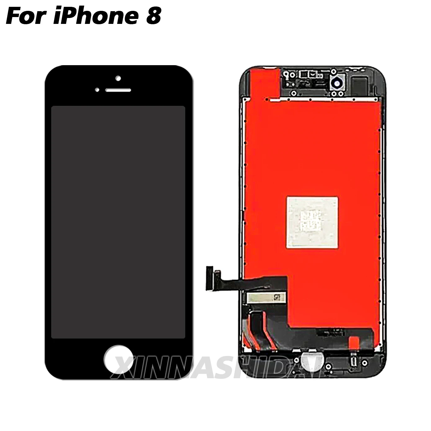 LCD touch screen para iphone 8 plus, aaa +, substituição, digitalizador