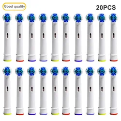 16/20pcs Electric Toothbrush Replacement Brush Heads for Oral B Sensitive Brush Heads Bristles D25 D30 D32 4739 3709