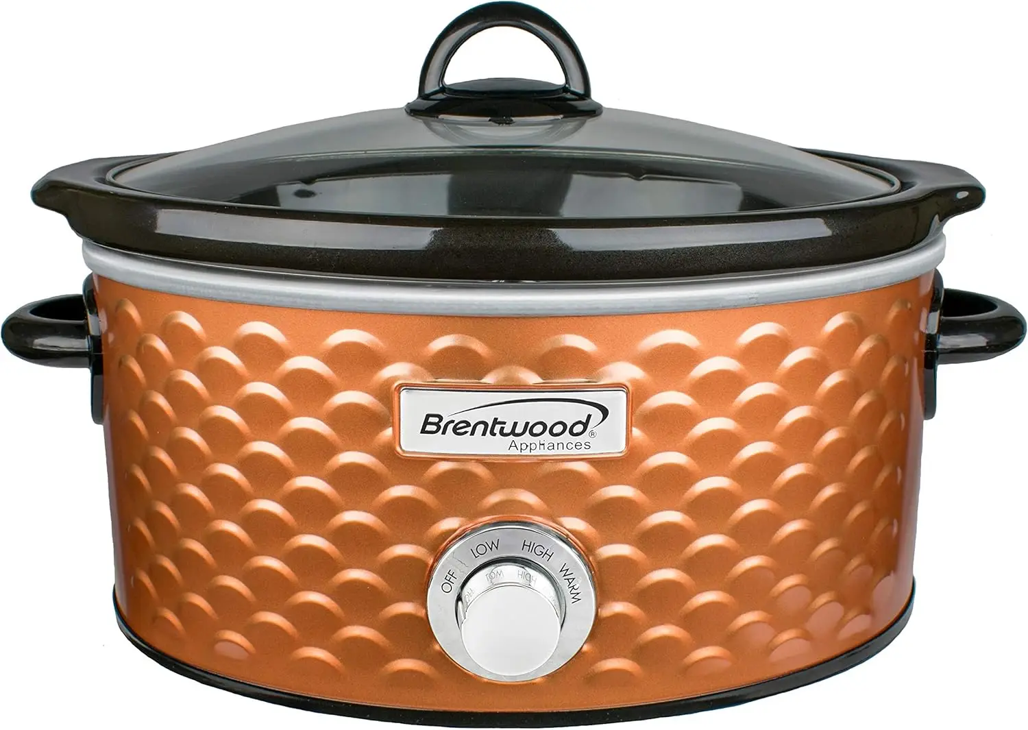 

SC-140C Slow Cooker Scallop Pattern, 4.5 Quart, Copper