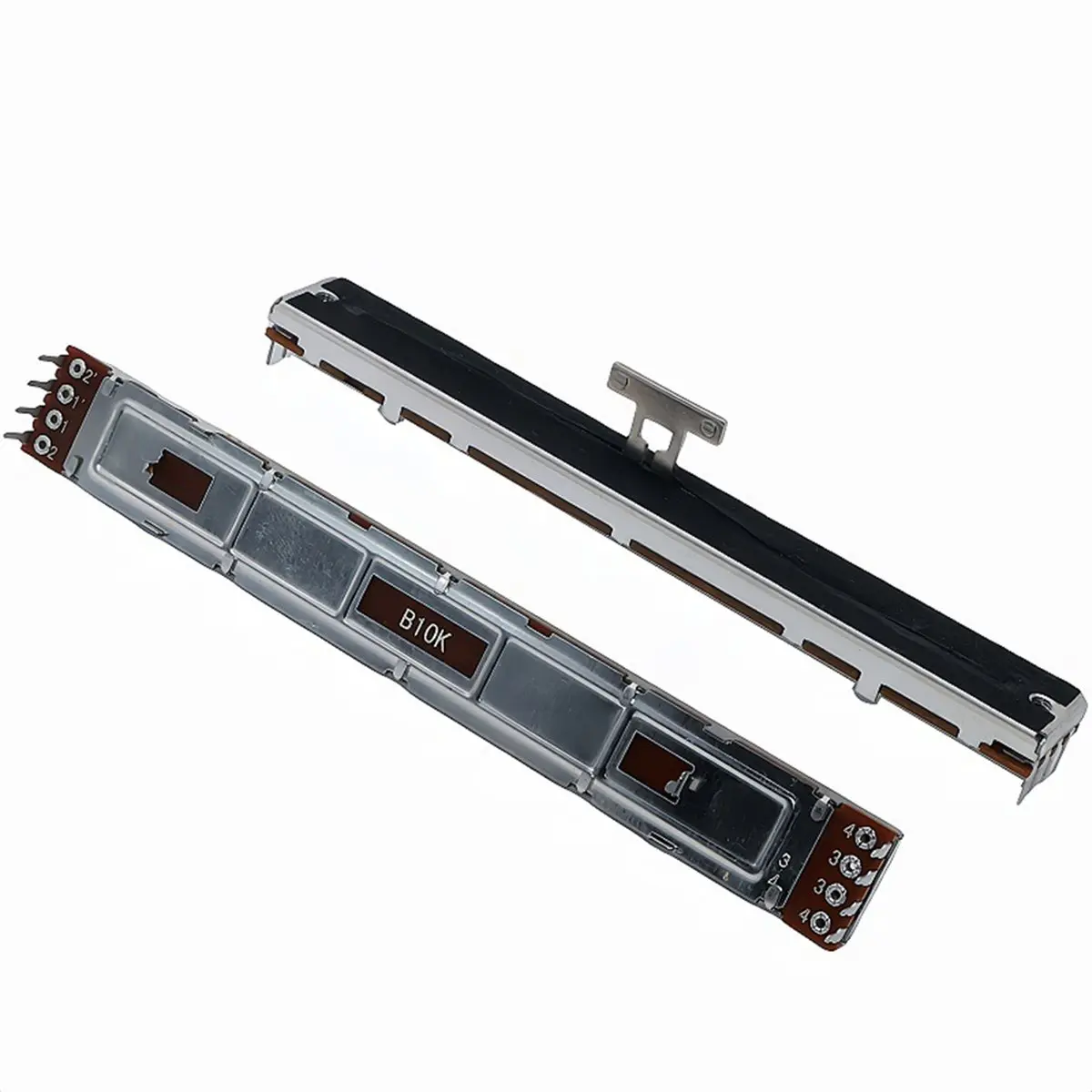 Potenciómetro doble B10K para mezclador Behringer X32, 128 mm, 8 pines, 13 mmT, deslizador de fader lineal, piezas de repuesto para el Día de Acción de Gracias