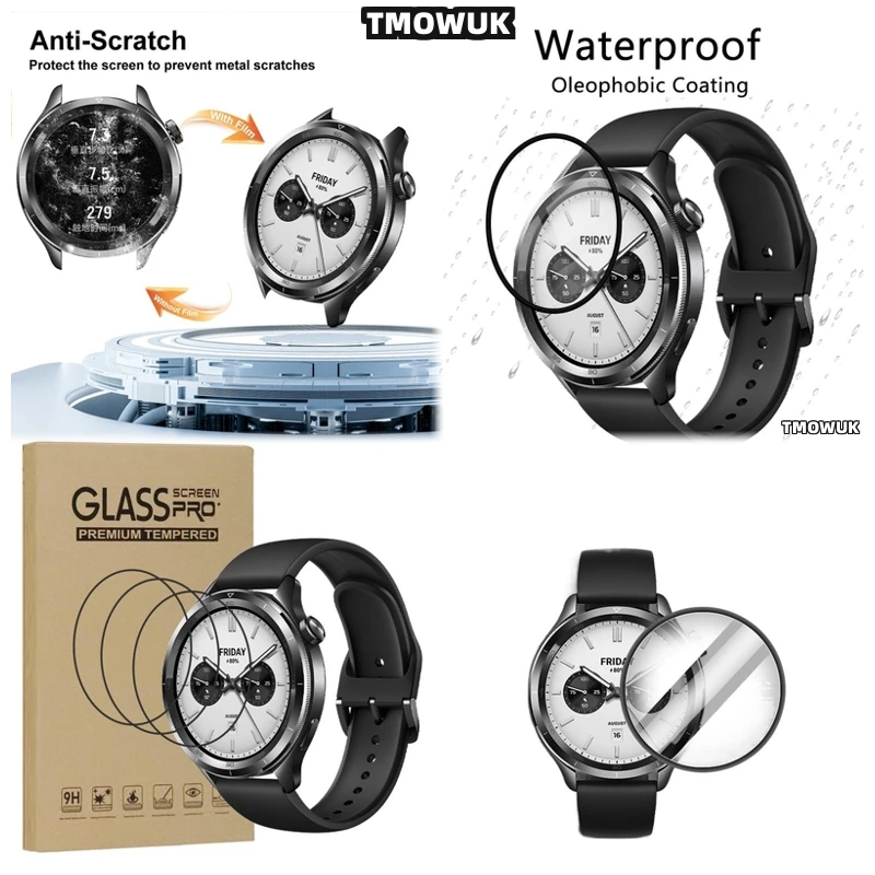 

For Xiaomi Watch S4 41mm Sturdy HD Soft Anti-scratch Film For Curved Display