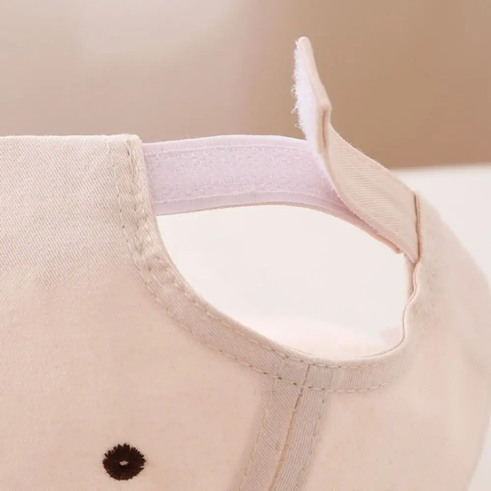 

Fashion Cute Cartoon Baseball Cap Bear Embroidery Sunscreen Peaked Caps Breathable Versatile Hat Boys Girls