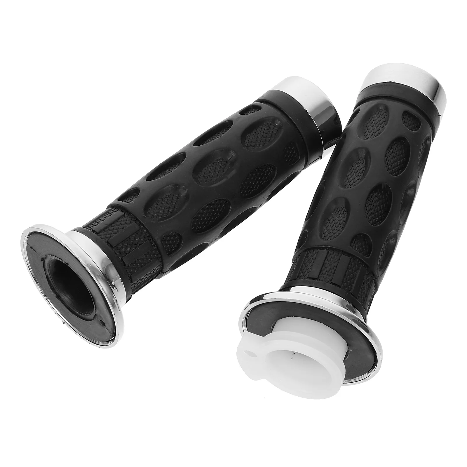 

2Pcs Motorcycle Handlebar Grip Set Textured Non-Slip Comfortable Replacement Handlebar Hand Grips Motorcycle Accessories