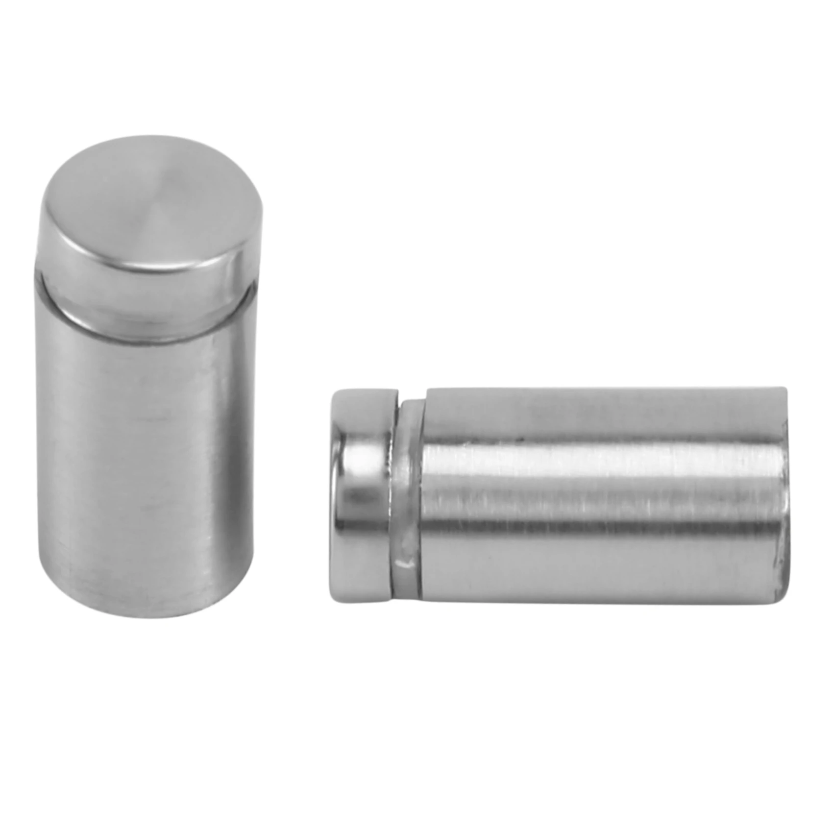 50 Packs Sign Standoff Screws Advertising Screws Stainless Steel Wall Standoff Mounts Glass Acrylic Nail for Glass Artwork and S