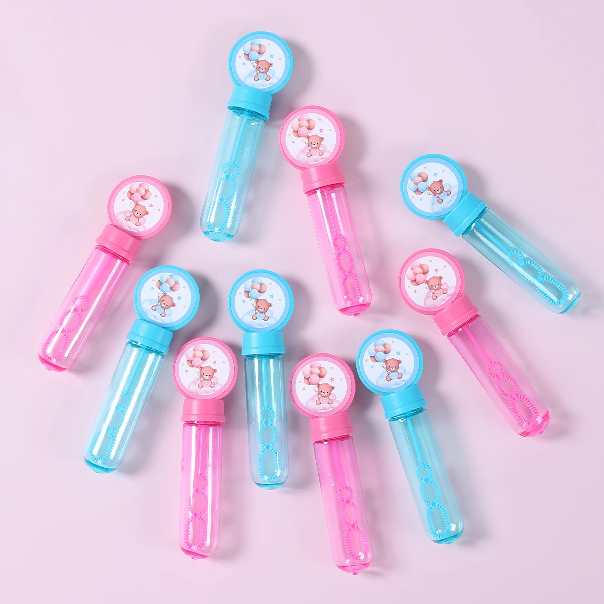 10 قطعة كشف الجنس فقاعة أنبوب زجاجات الصابون الوردي الأزرق الدب فقاعة زجاجة هدايا عيد ميلاد الاطفال لوازم استحمام الطفل صبي أو فتاة #5