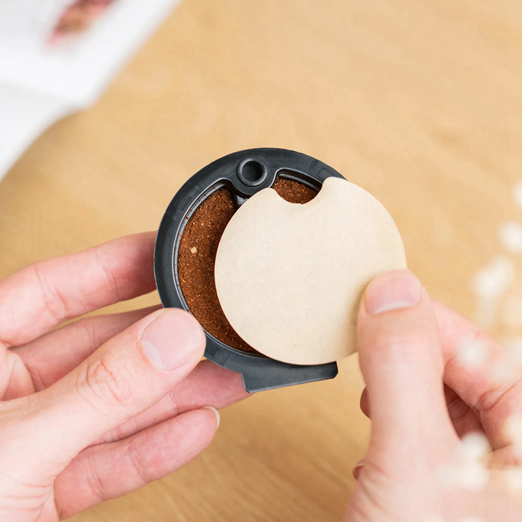 ABSE-200X Disposible Paper Filter For Reusable Tassimo Coffee Capsule Protect From Block Keep Capsule For Cleaning
