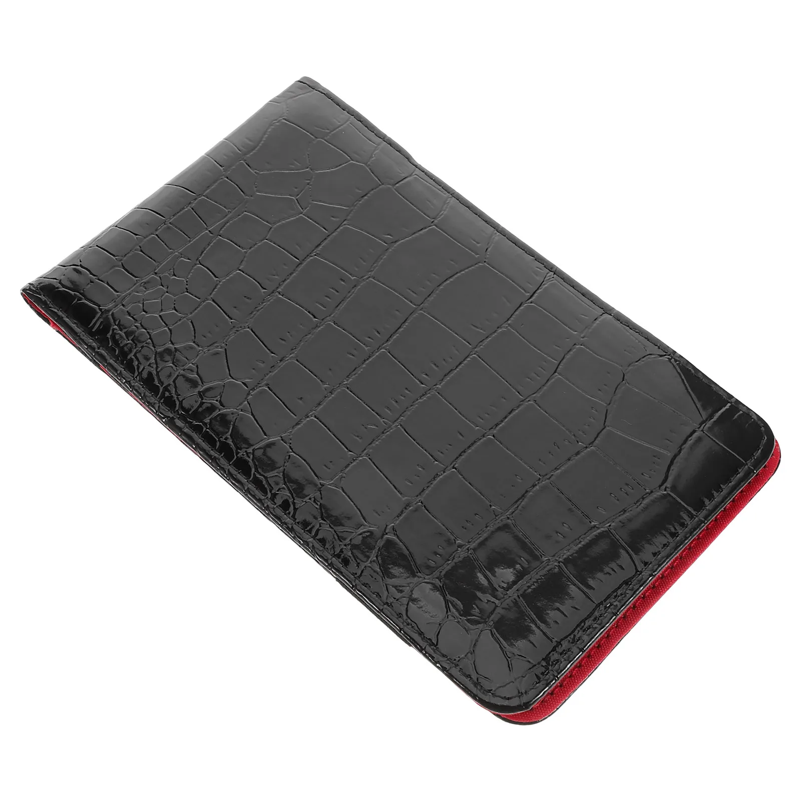 

for Golf Scoring Book Accessories Score Points Golfers Black Pu Yardage Cover Father