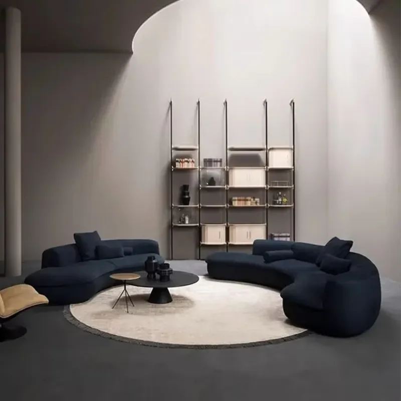 Arc-shaped Multi Combination Sofa High-end Customized Waterproof Fabric Villa Sofaluxury Outdoor Sofa