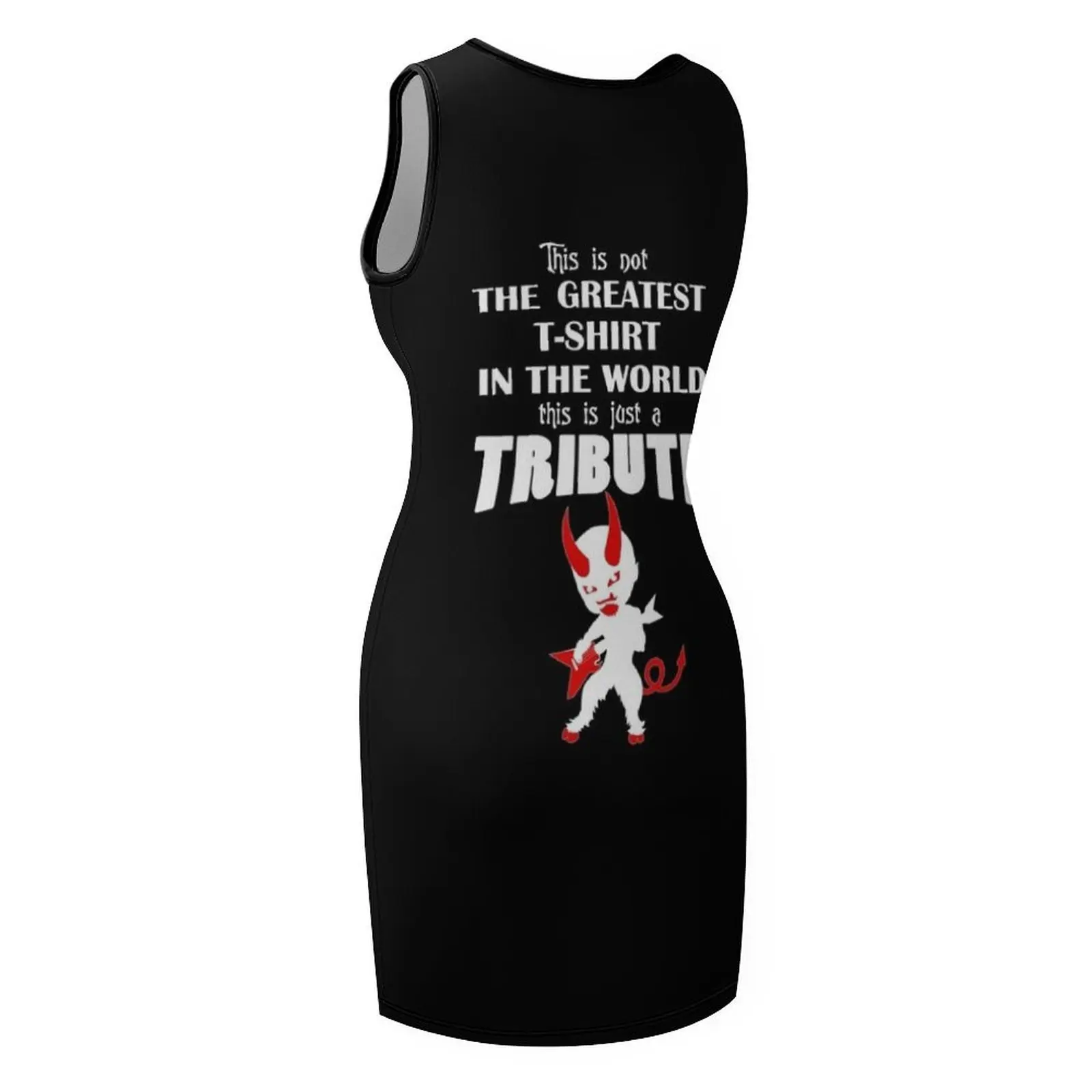 เสื้อยืดที่ดีที่สุดในโลก... TRIBUTE ชุดเดรสแขนกุด เสื้อผ้าผู้หญิง เสื้อผ้าสตรี