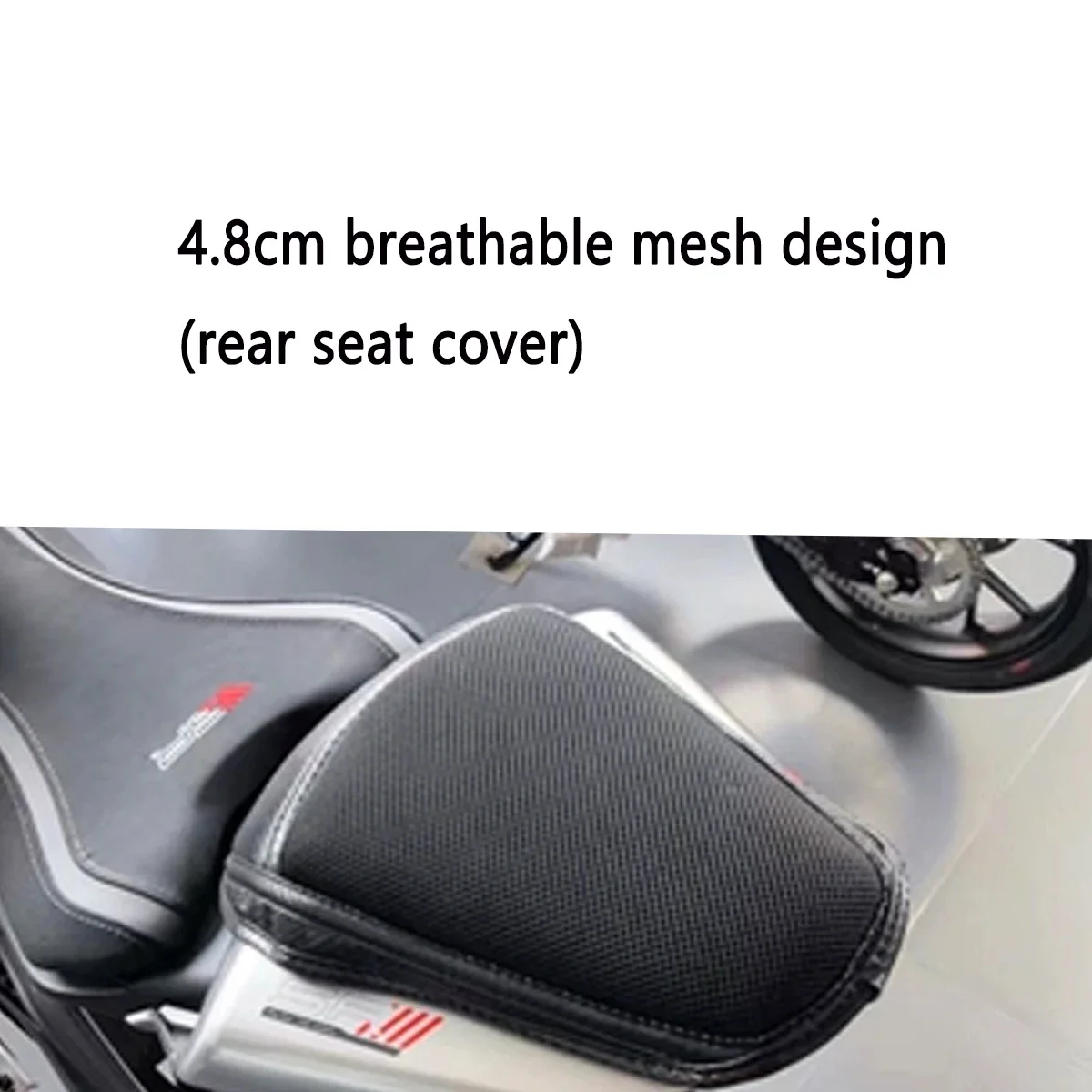 Juste de coussin de siège en éponge épaissie personnalisée, modification de moto, sac à dos pour CFMOTO 450Backpack SR450 450, NK 450NK NK450