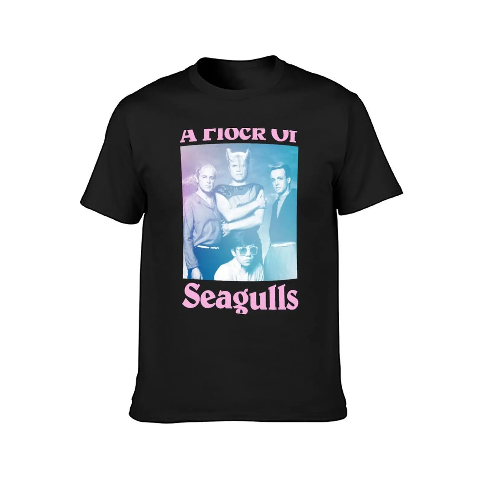 A Flock Of Seagulls // Tribute Werk T-Shirt cute clothes oversizeds men clothings