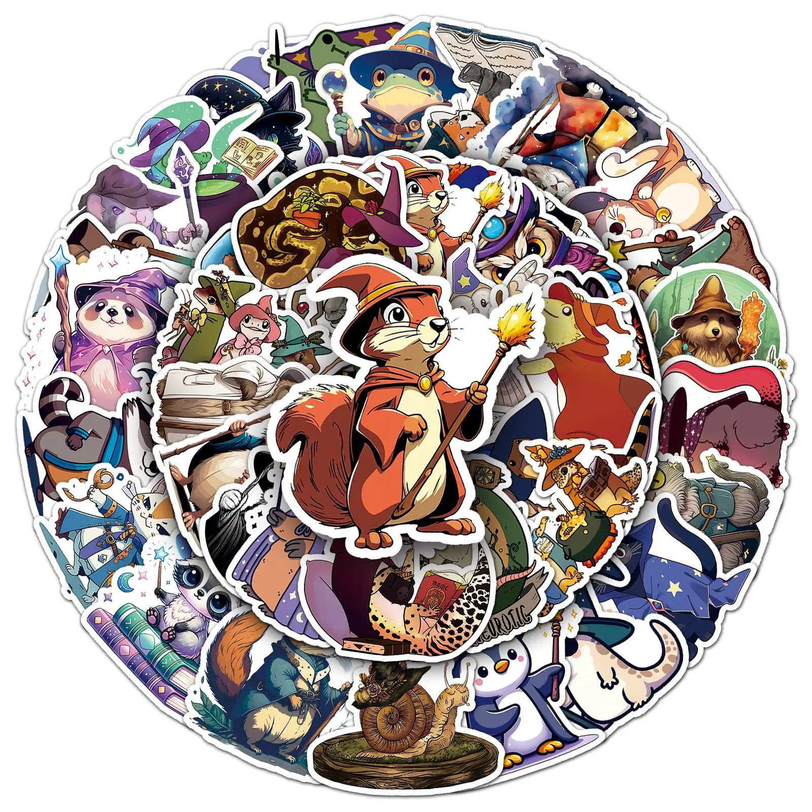 50Pcs Cute Animal W…