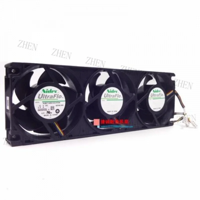 Y  FOR Nidec 3U80T12BS1A5-07Z04 12V 3.0A Server 3 Connected exhaust fan