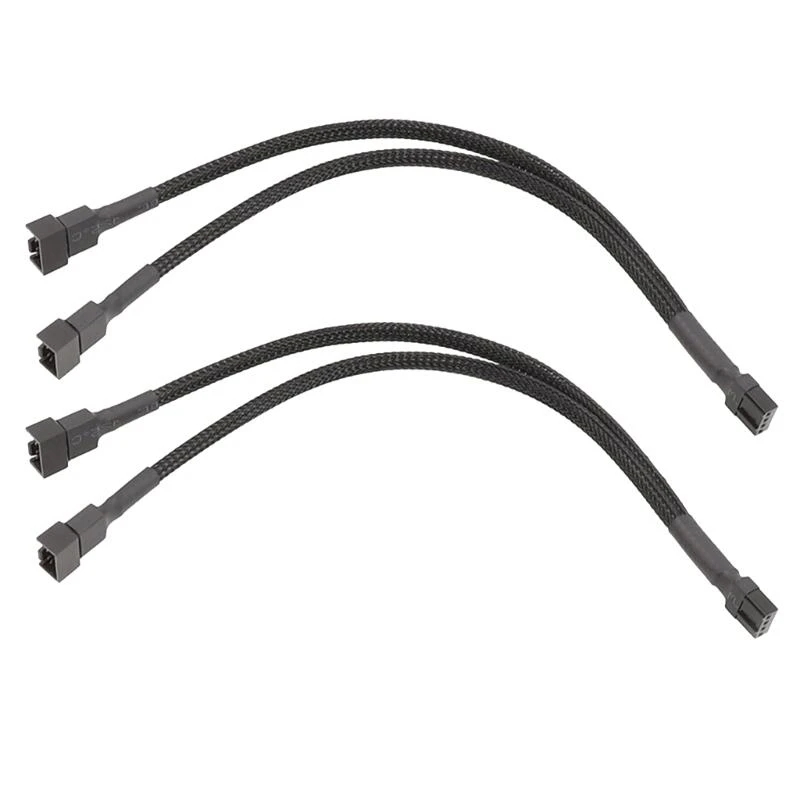 F68C 2PCS 9.8INCH 1-3/2/1 Преобразователи 3/2/1 WAY 4PIN SPLITER SPLITTE