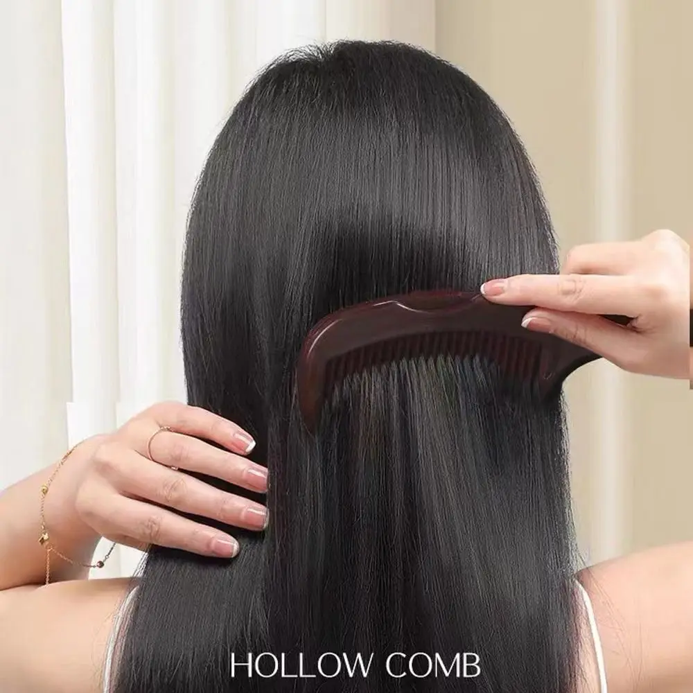 Gift Hollow Anti-Dandruff Massage Comb Anti-Static Health Care Parting Comb Anti Tangling Cleansing Comb