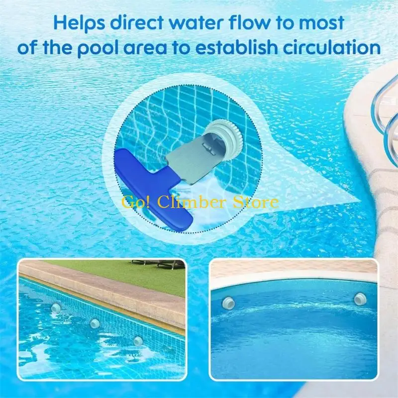 Q84C Pool Water Drain Plug Set With Leak Proof Design For Home And Commercial Pool