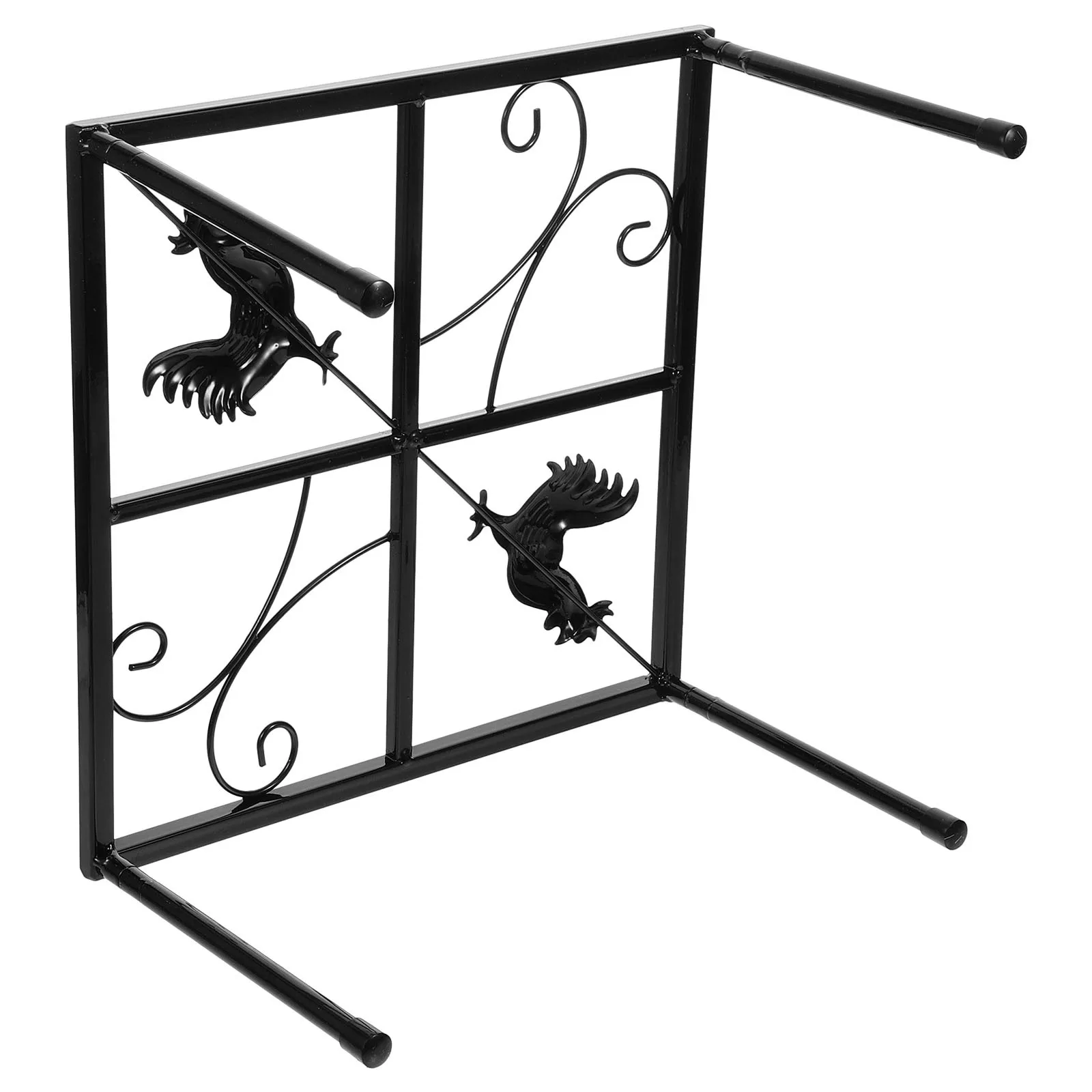 

Chicken Feeder Stand Iron Elevated Rack Holder Raised Pet Food Bowl Support Comfortable Feeding Accessory for Dog Cat Chicken