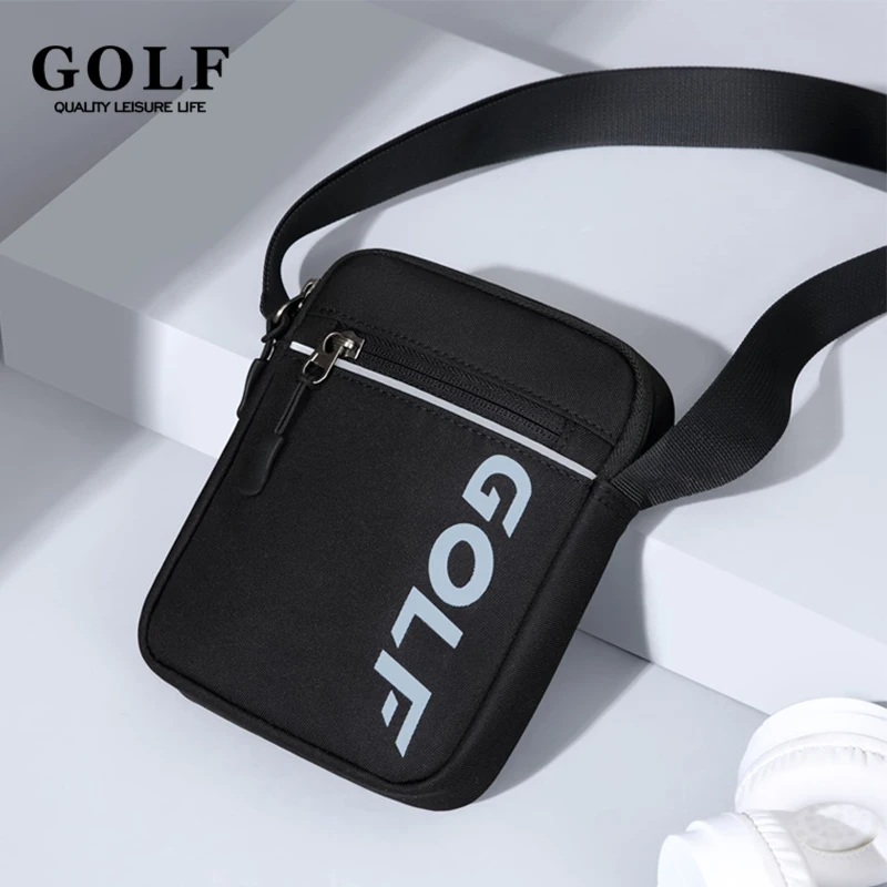 GOLF Mini Crossbody Bag Sling Bag for Men 2023 Waterproof Oxford Pack Men\'s Shoulder Bags Casual Cross Body Small Messenger Bag