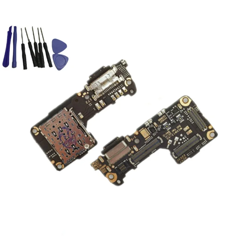 USB charger jack board with SIM card USB charging flex for Xiaomi MI 12 1PCs