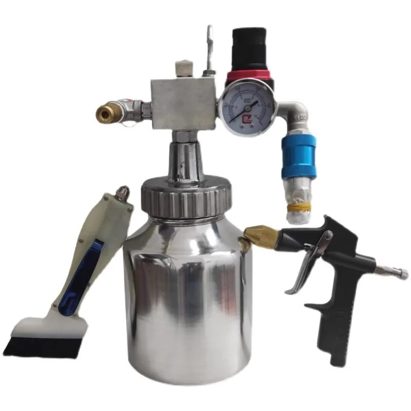 Small pneumatic glue brushing machine, manual glue coating machine, dispensing machine, c
