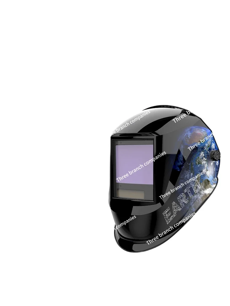 As-6000f Auto Darkening Welding Helmet Head-Mounted Welding Helmet HD Eye Protection Argon Arc Welding Mask