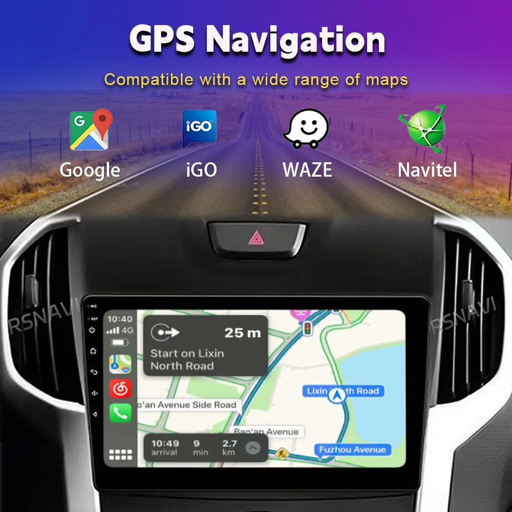 Android 16 Carplay Car Radio Multimedia For Chevrolet TrailBlazer 2012 - 2016 S-10 S10 Colorado For Isuzu D-Max DMAX Stereo 2din