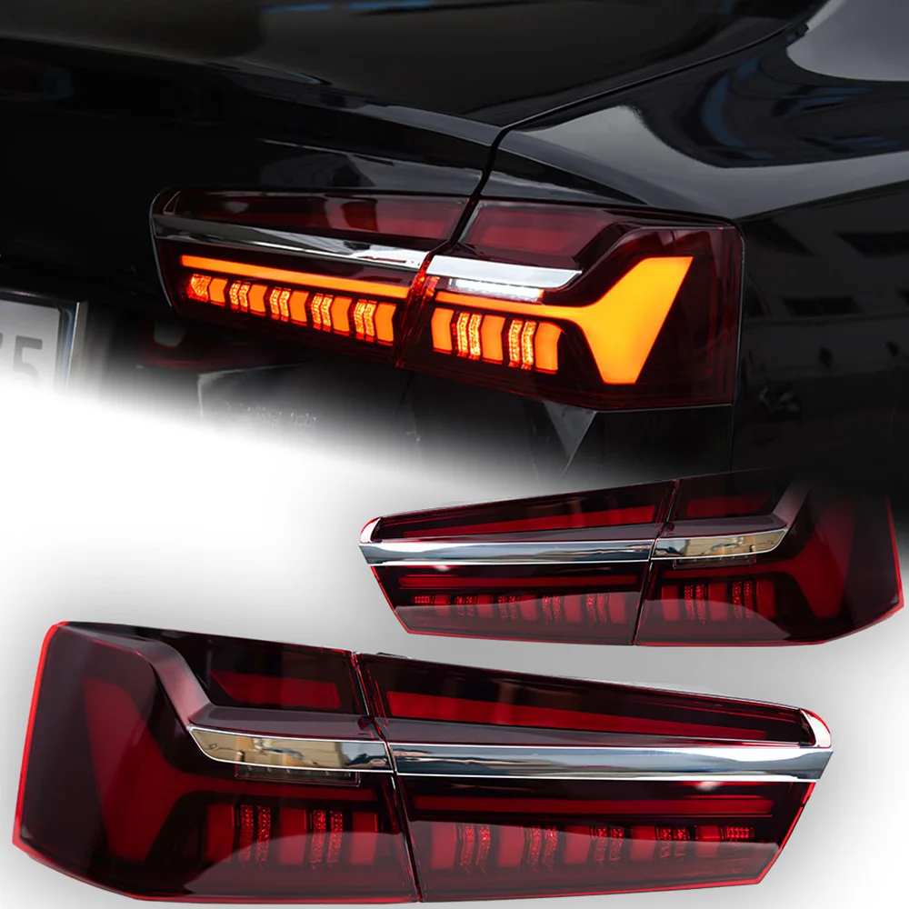 

AKD Car Lights for Audi A6 LED Tail Light 2012-2016 A6 C7 Tail Lamp C8 Design DRL Dynamic Signal Brake Reverse Auto Accessories