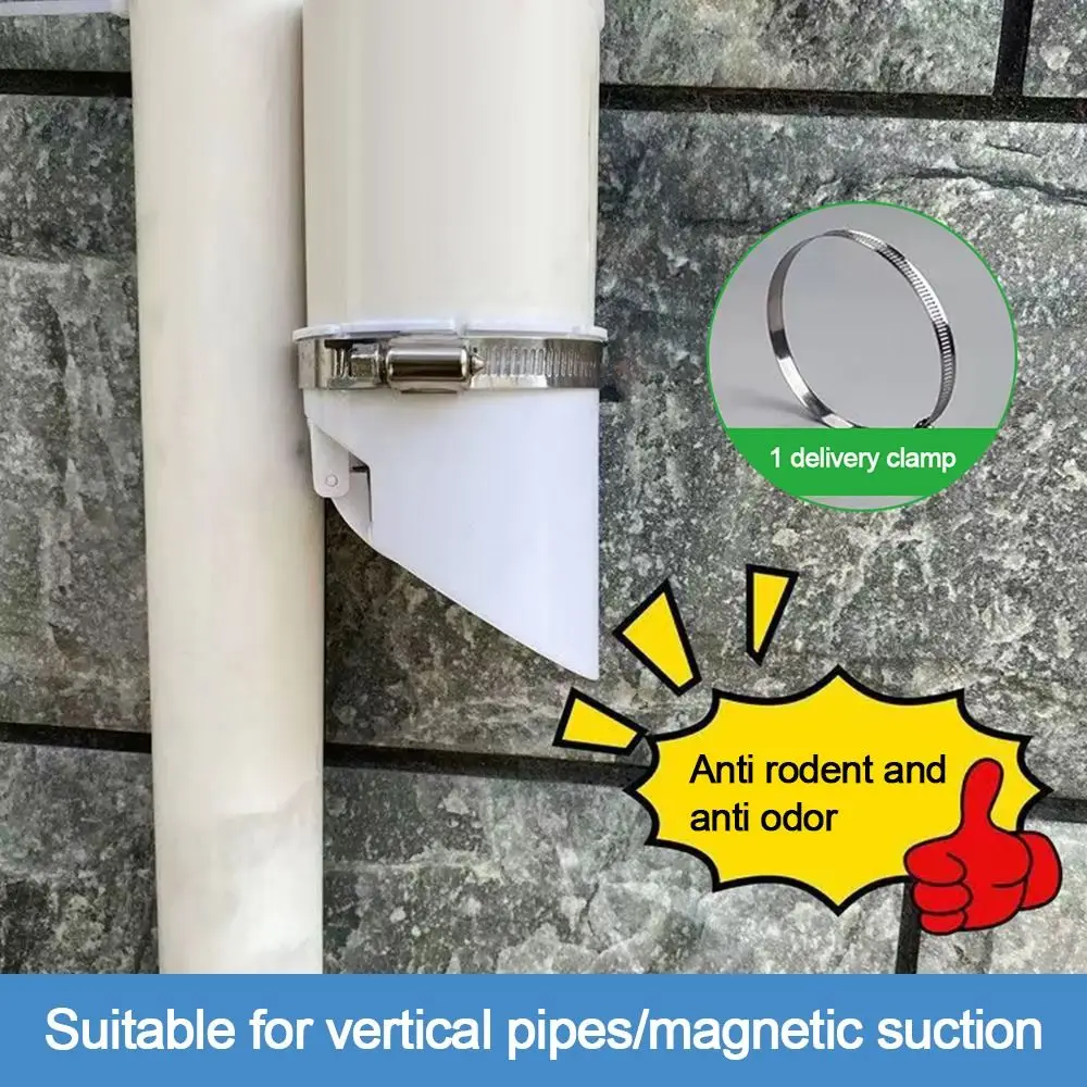 Anti Odor Drainage Pipe Floor Drains 50-110mm Large Displacement Insect-proof Roof Cover Multifunctional anti-rat Rain Pipe Cap