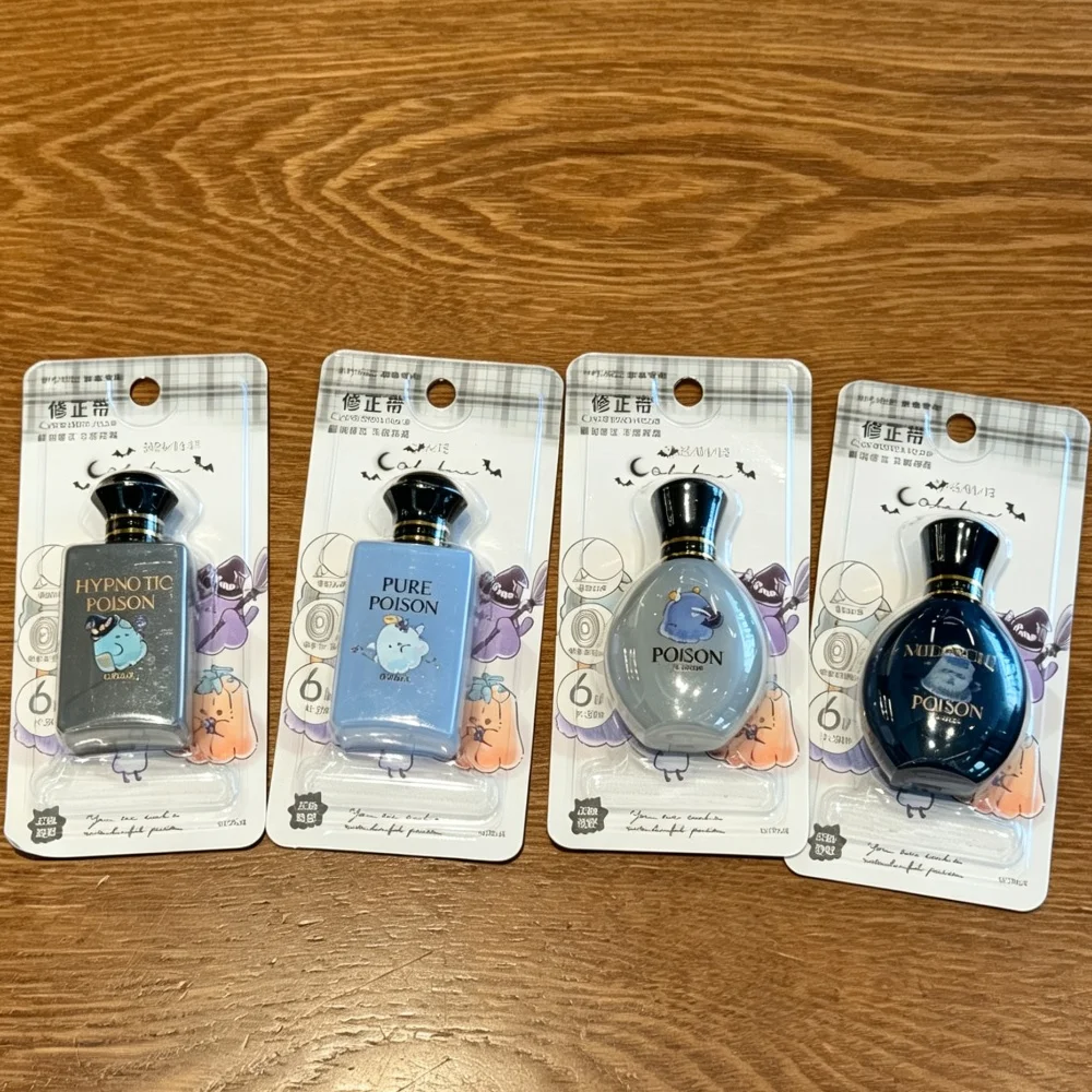 Magic Series Correction Tapes Creative Perfume Bottle Shape Correction of Writing Errors Students Stationery School Supplies