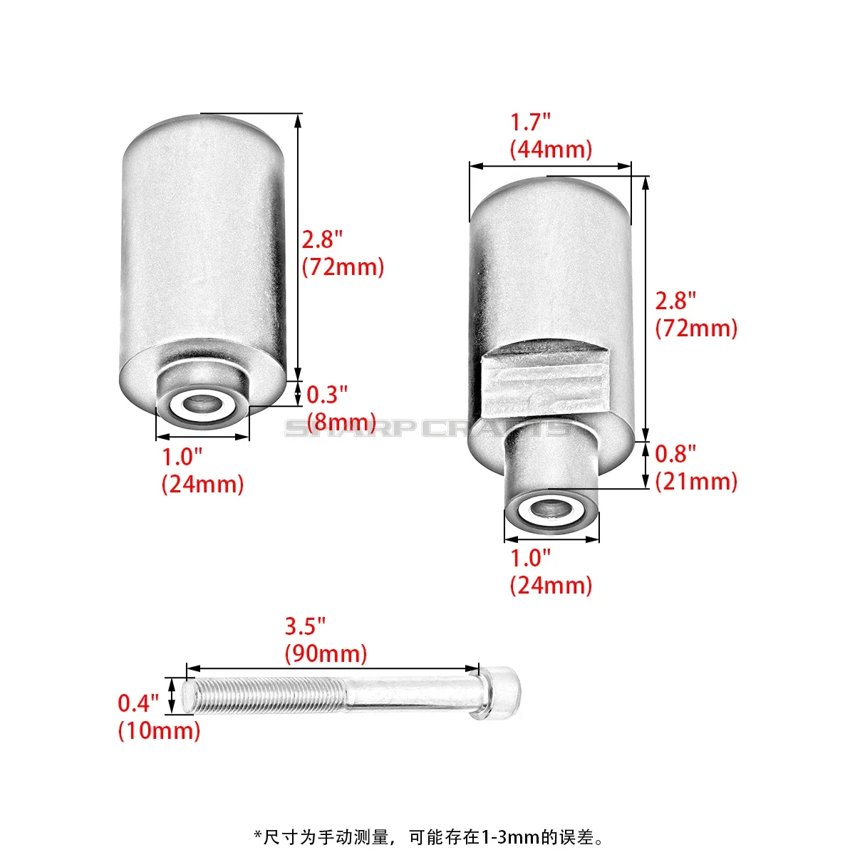 Motorcycle Parts No Cut Frame Sliders Crash Falling Protection Pad For SUZUKI GSXR600 GSXR750 GSXR 600 750 K4 2004-2005 GSX-R