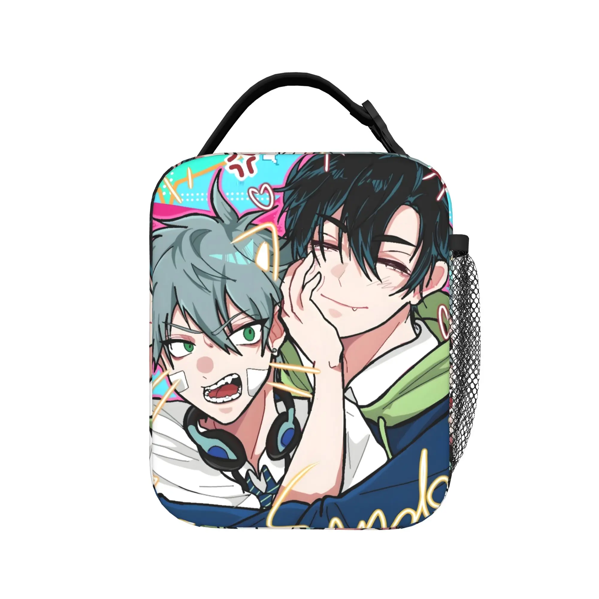 Aliens Stages Anime Thermal Insulated Lunch Bag for Work  Portable Food Bag Container Thermal Cooler Food Box