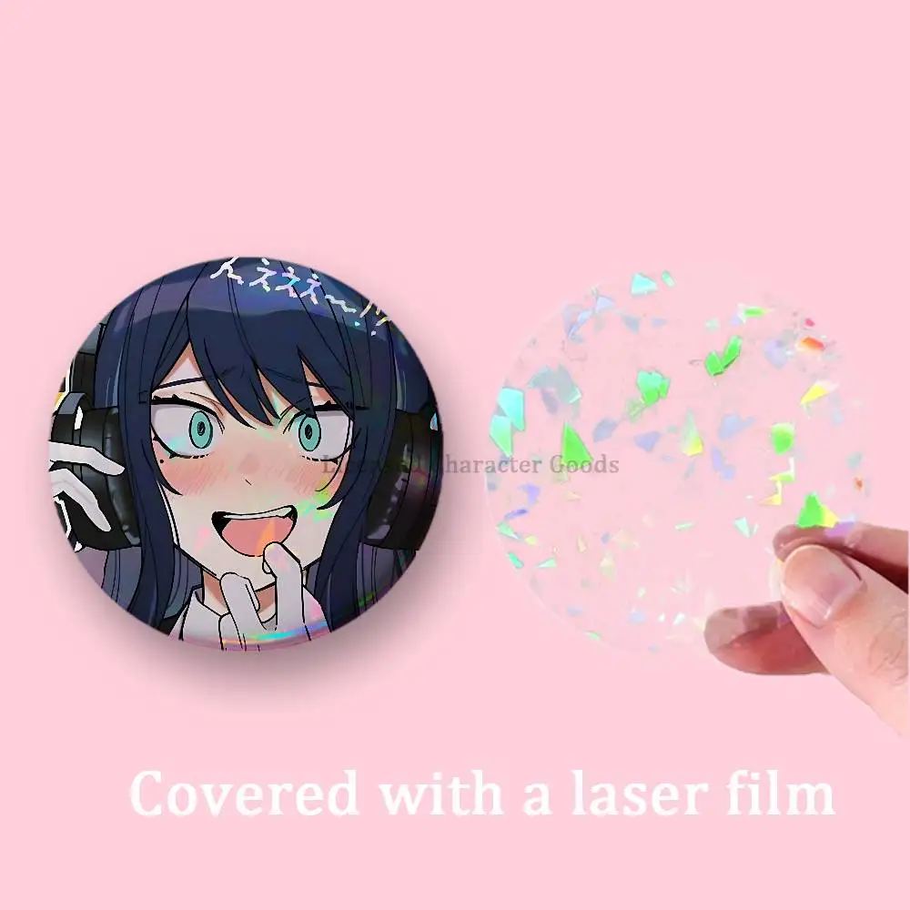 Badges Round Itabag Decoration IP Peripheral Products 58mm 44mm 32mm 75mm 25mm Mini Fanart Chibi A-Ado