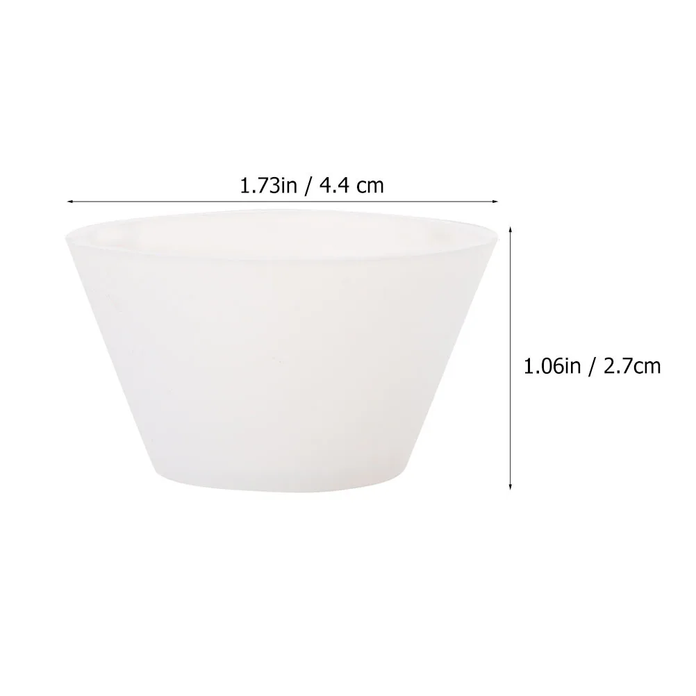 20Pcs Portable Silicone Mixing Cups Practical Design for Epoxy Glue and Paint Mixing Silicone DIY Tool DIY Craft Tools