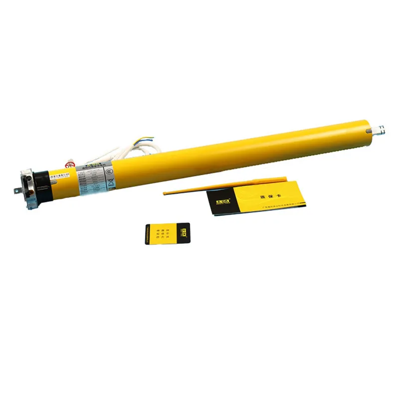 

Lifting Curtain Motor Supports Remote Control Smart Home A-OK AM45-50/12-E Built-in Tubular Motor