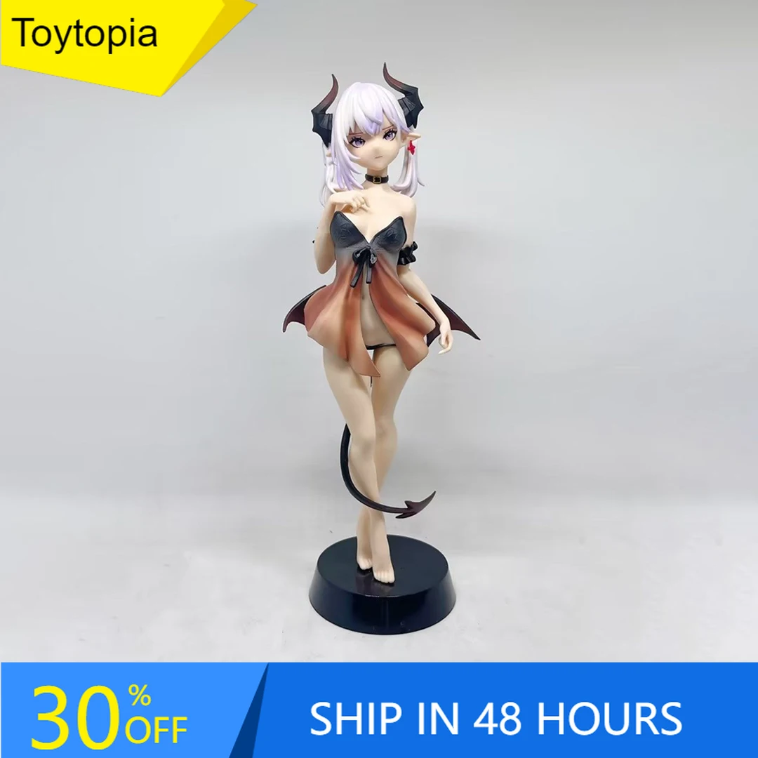 28CM The Embodiment of Scarlet Devil Anime Figure Little Devil Action Figure Beautiful Girl Statue Collection Ornaments Gift Toy