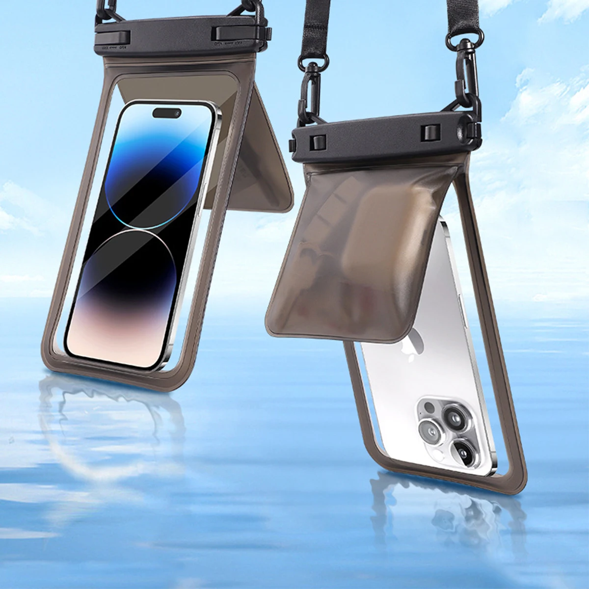

Waterproof Phone Case Swimming Water Proof Bag Universal Underwater Phone Protector Pouch PVC Cover for iPhone 15 14 13 Pro Max