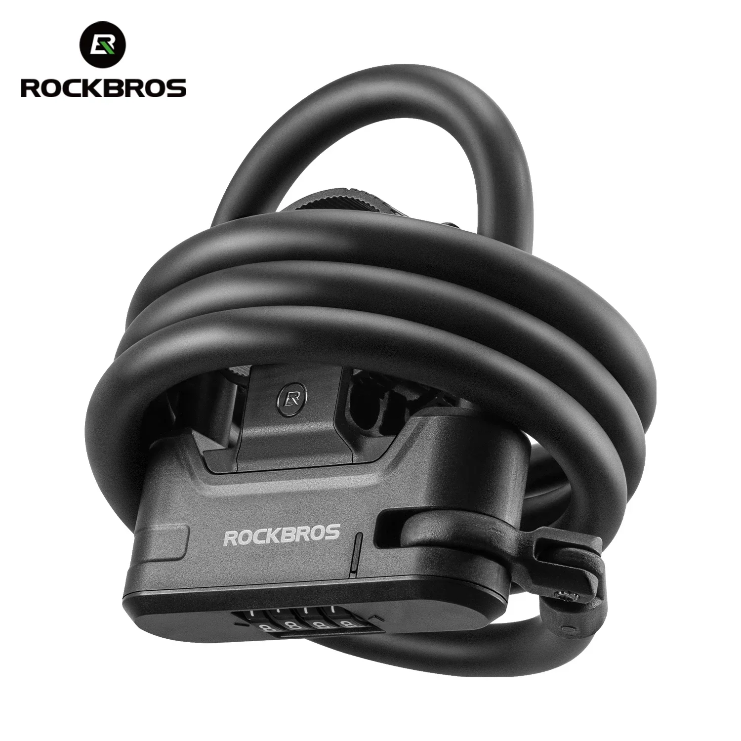 

ROCKBROS Master and рабский замок, замок для скутера, многоцелевой портативный пароль, прочный противоугонный замок из цинкового сплава, MTB велосипедный тросовый замок